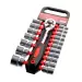 19 Piece Socket Set - 1/2" CRV - Thumbnail 3