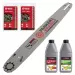 18" Bundle Pack - Bar and 2 x Saw Chain + Oils