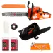 62cc 18" Petrol Chainsaw + 2 x Chains + More
