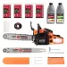 45cc Petrol Chainsaw Pack + 16" Bar & 2 x Chains + 20" Bar & 2 x Chains + Oils + More!