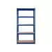 4 x Powder Coated Garage Shelving Unit (175KG) - Boltless - Thumbnail 2