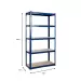 Powder Coated Garage Shelving Corner Unit 3 Pack (175KG) - Boltless - Thumbnail 6
