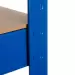 Powder Coated Garage Corner Shelving Unit (175KG) - Boltless - Thumbnail 4