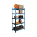 3 x Powder Coated Garage Shelving Unit (265KG) - Boltless - Thumbnail 10