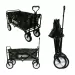 Heavy Duty Foldable Garden Trolley Cart Wagon - Camouflage