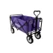 Heavy Duty Foldable Garden Trolley Cart Wagon - Lilac - Thumbnail 2